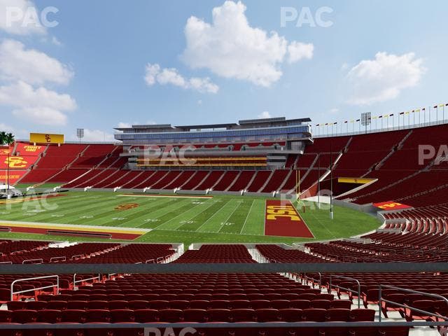 Los Angeles Memorial Coliseum - Section 119 B Seat View