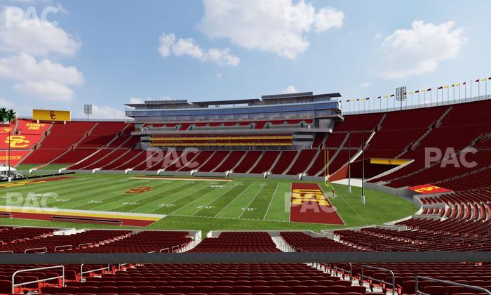 Los Angeles Memorial Coliseum - Section 119 B Seat View