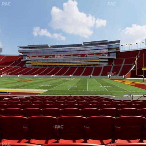 Los Angeles Memorial Coliseum - Section 120 A Seat View