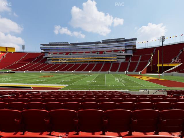 Los Angeles Memorial Coliseum - Section 120 A Seat View