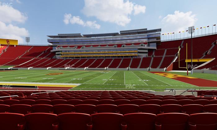 Los Angeles Memorial Coliseum - Section 120 A Seat View