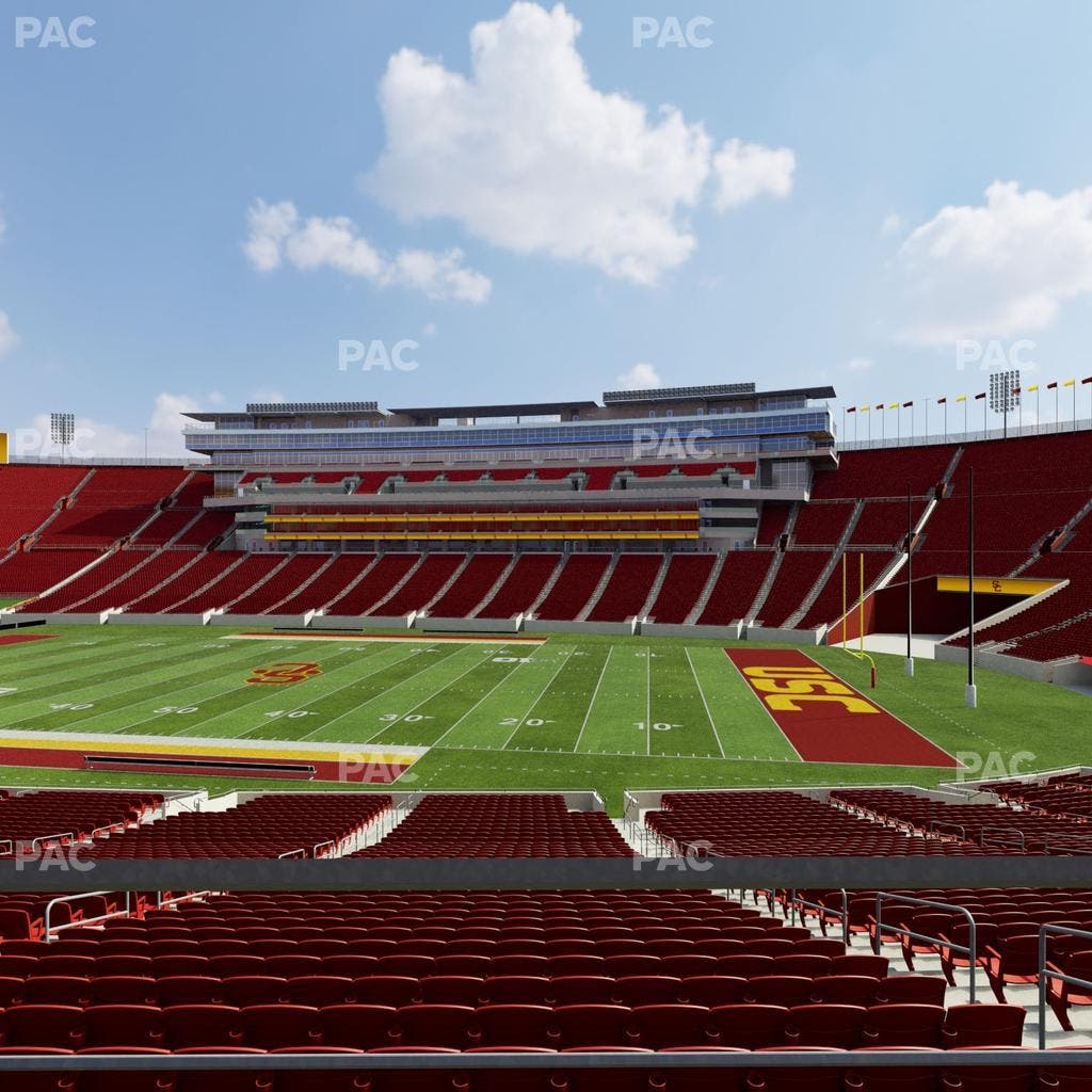Los Angeles Memorial Coliseum - Section 120 A Seat View
