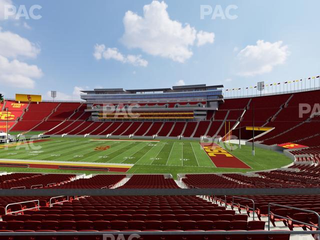 Los Angeles Memorial Coliseum - Section 120 A Seat View