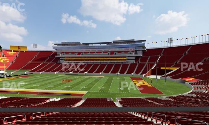 Los Angeles Memorial Coliseum - Section 120 A Seat View