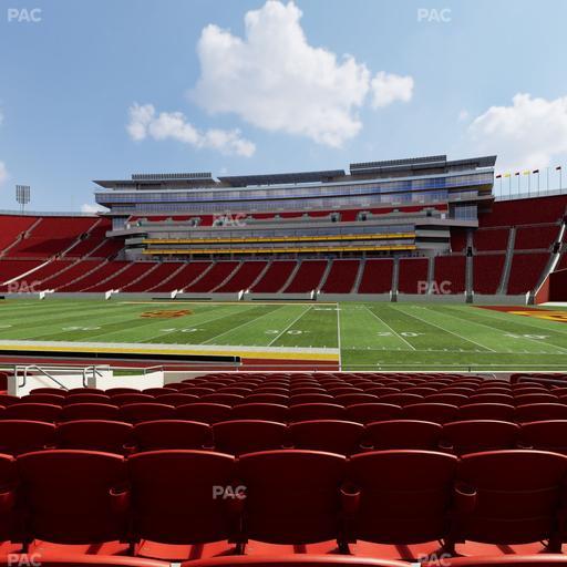 Los Angeles Memorial Coliseum - Section 120 B Seat View