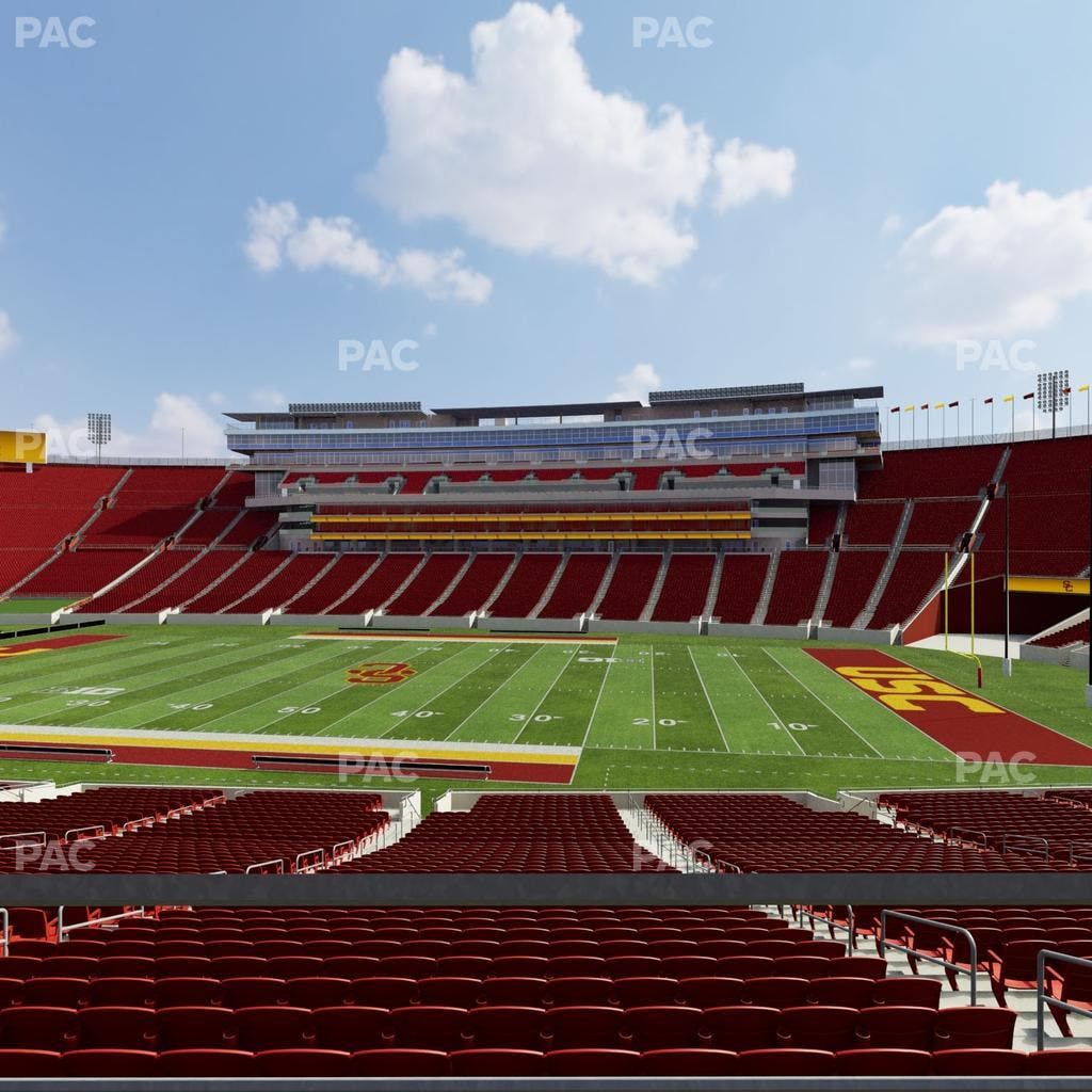 Los Angeles Memorial Coliseum - Section 120 B Seat View