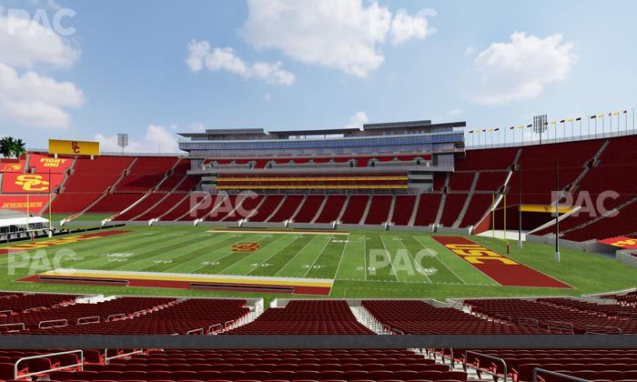 Los Angeles Memorial Coliseum - Section 120 B Seat View