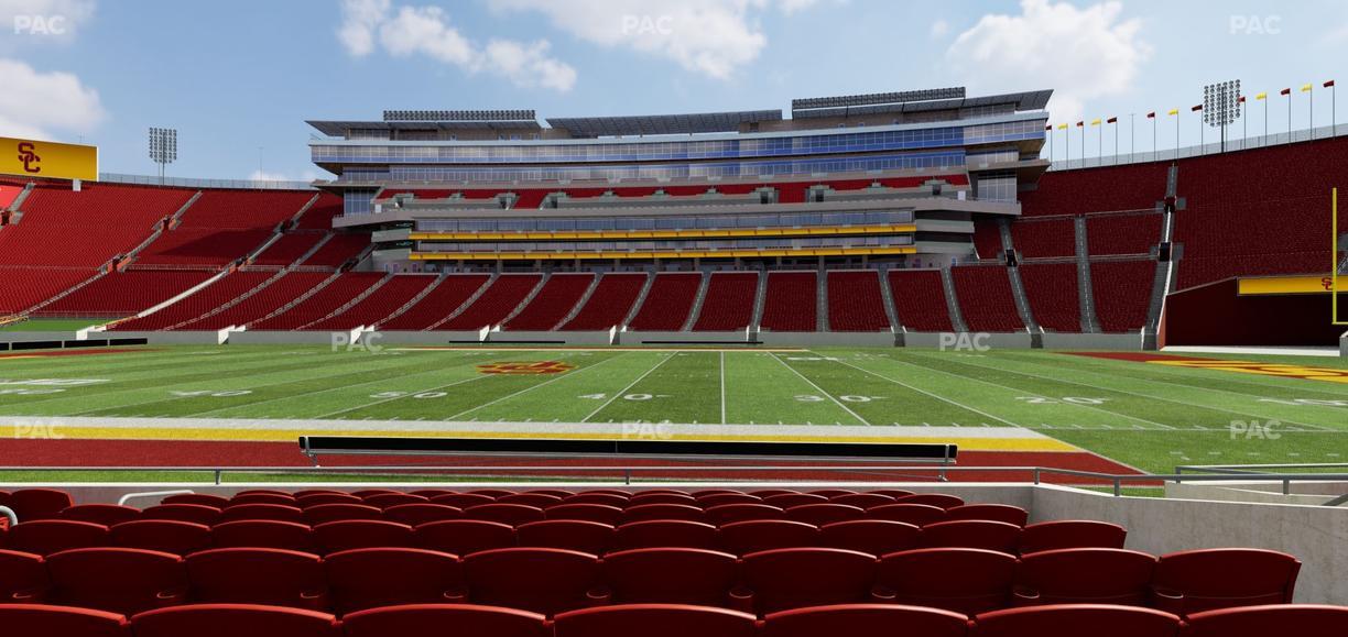 Los Angeles Memorial Coliseum - Section 121 A Seat View
