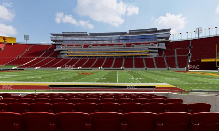 Los Angeles Memorial Coliseum - Section 121 A Seat View
