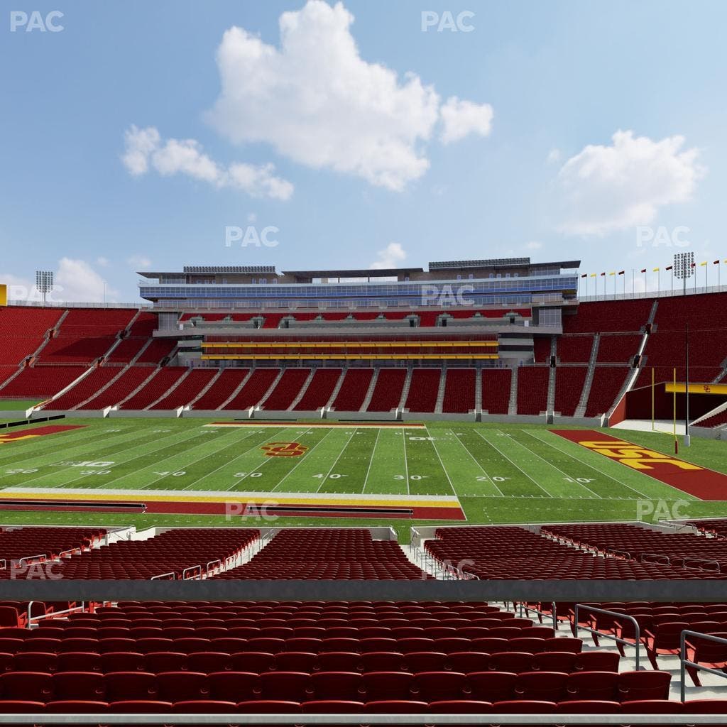 Los Angeles Memorial Coliseum - Section 121 A Seat View