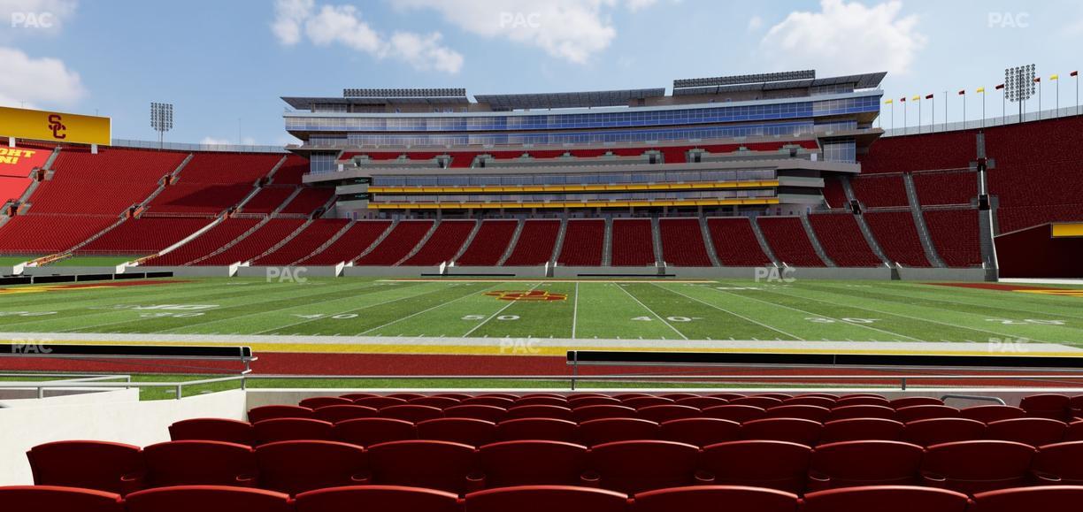 Los Angeles Memorial Coliseum - Section 121 B Seat View