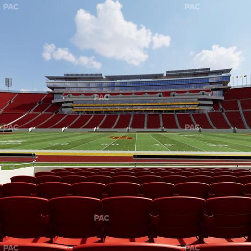 Los Angeles Memorial Coliseum - Section 121 B Seat View