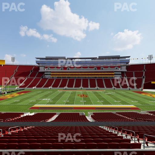 Los Angeles Memorial Coliseum - Section 122 A Seat View
