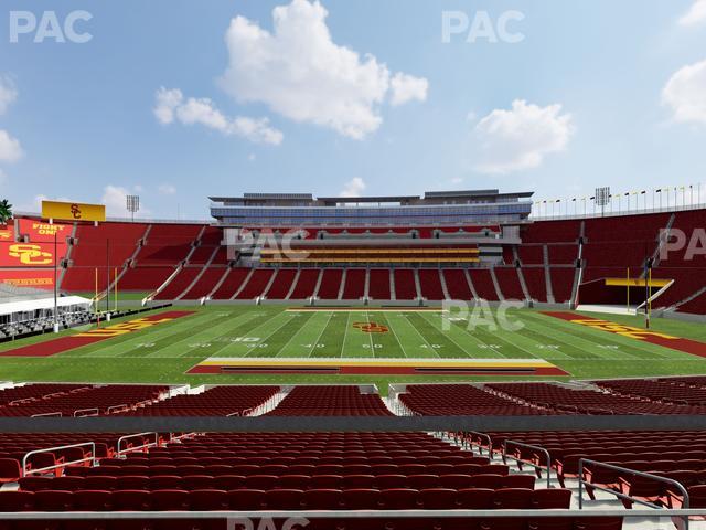 Los Angeles Memorial Coliseum - Section 122 A Seat View