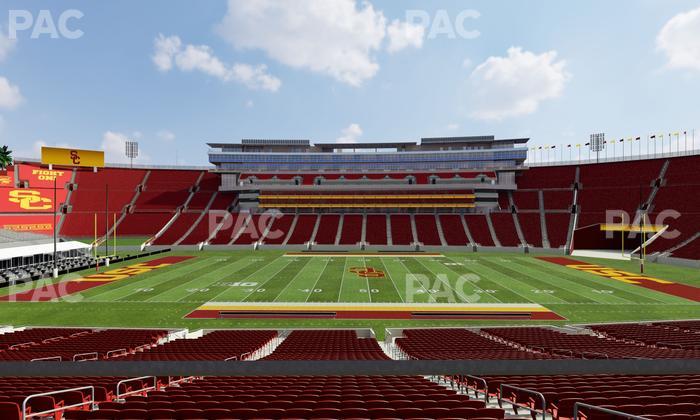 Los Angeles Memorial Coliseum - Section 122 A Seat View
