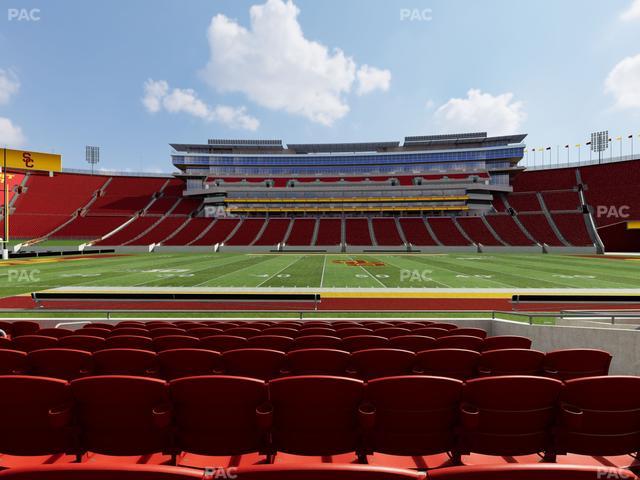 Los Angeles Memorial Coliseum - Section 122 A Seat View