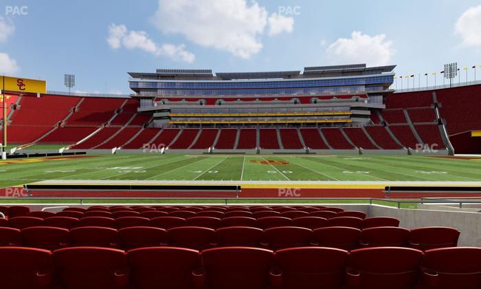 Los Angeles Memorial Coliseum - Section 122 A Seat View