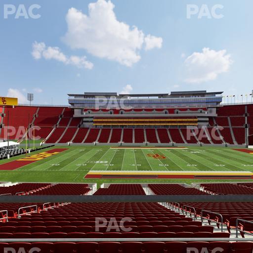 Los Angeles Memorial Coliseum - Section 122 B Seat View