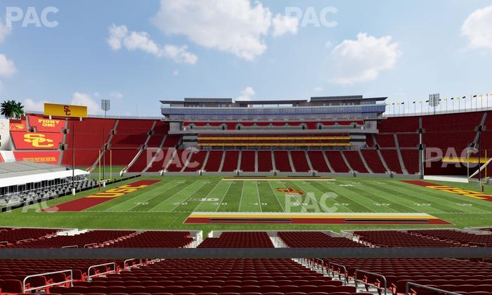 Los Angeles Memorial Coliseum - Section 122 B Seat View