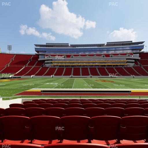 Los Angeles Memorial Coliseum - Section 122 B Seat View