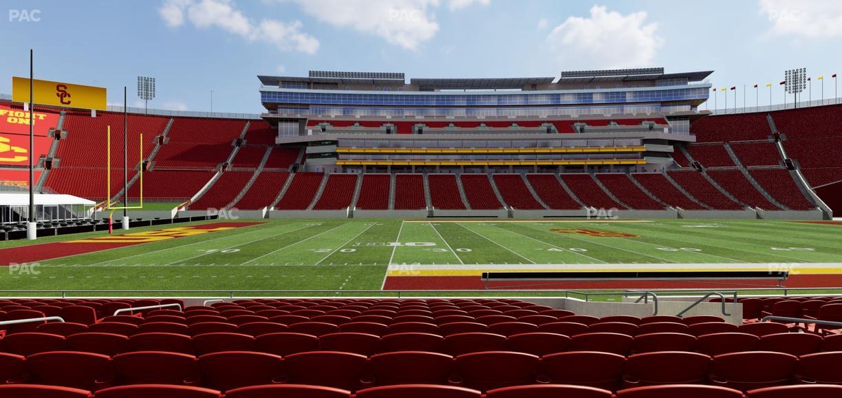 Los Angeles Memorial Coliseum - Section 123 A Seat View