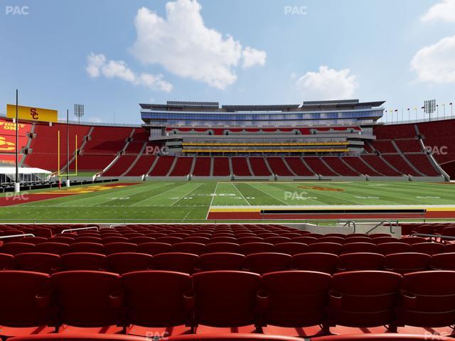 Los Angeles Memorial Coliseum - Section 123 A Seat View