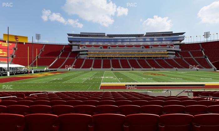 Los Angeles Memorial Coliseum - Section 123 A Seat View
