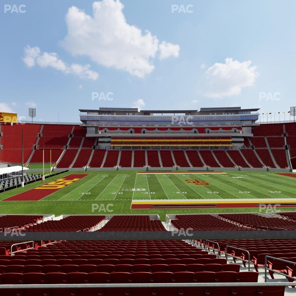 Los Angeles Memorial Coliseum - Section 123 A Seat View