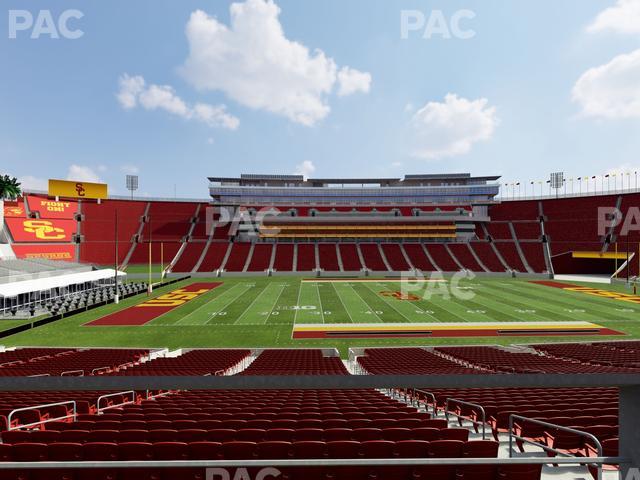 Los Angeles Memorial Coliseum - Section 123 A Seat View
