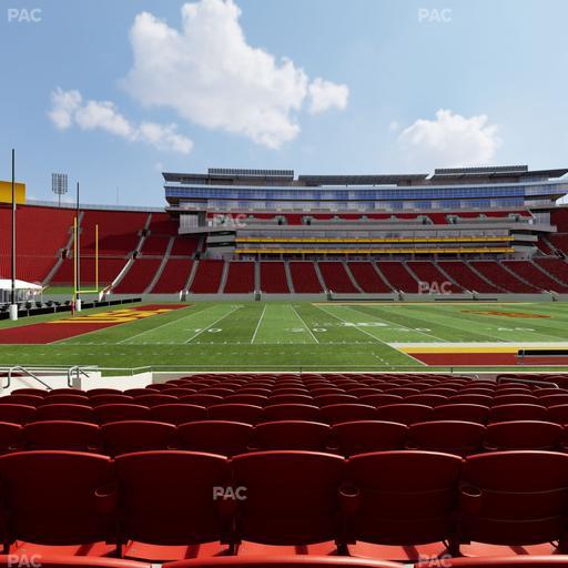 Los Angeles Memorial Coliseum - Section 123 B Seat View