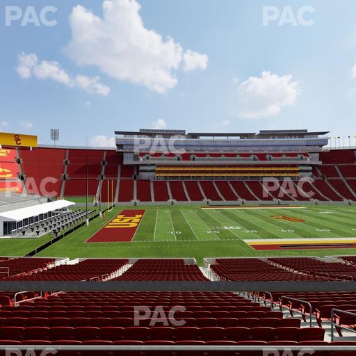 Los Angeles Memorial Coliseum - Section 124 A Seat View