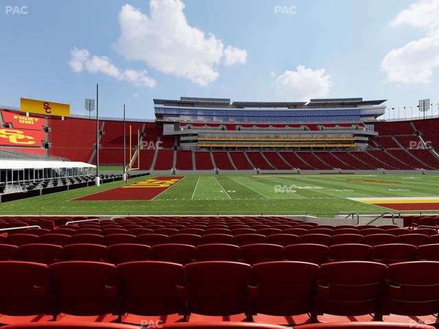 Los Angeles Memorial Coliseum - Section 124 A Seat View