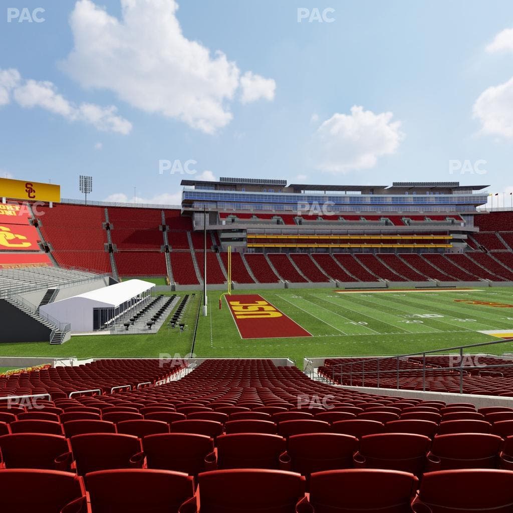 Los Angeles Memorial Coliseum - Section 125 A Seat View
