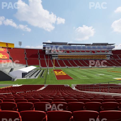 Los Angeles Memorial Coliseum - Section 125 A Seat View