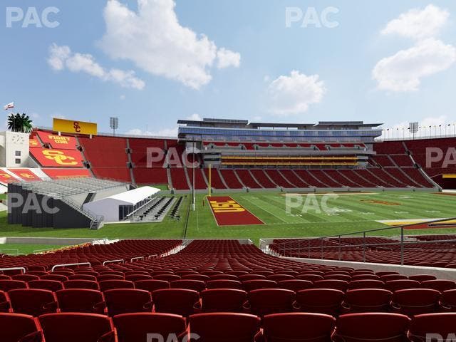 Los Angeles Memorial Coliseum - Section 125 A Seat View