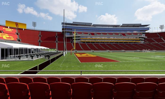 Los Angeles Memorial Coliseum - Section 125 A Seat View