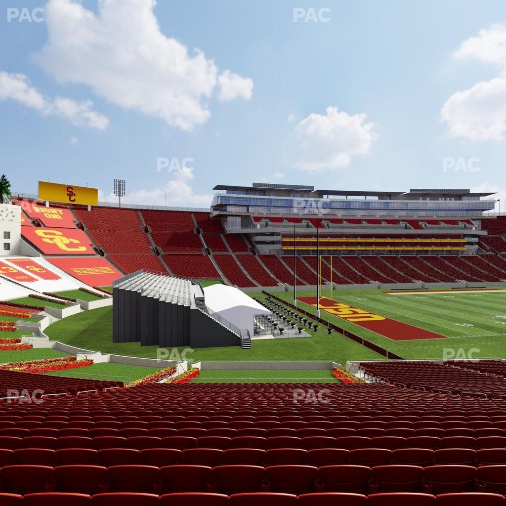 Los Angeles Memorial Coliseum - Section 126 Seat View