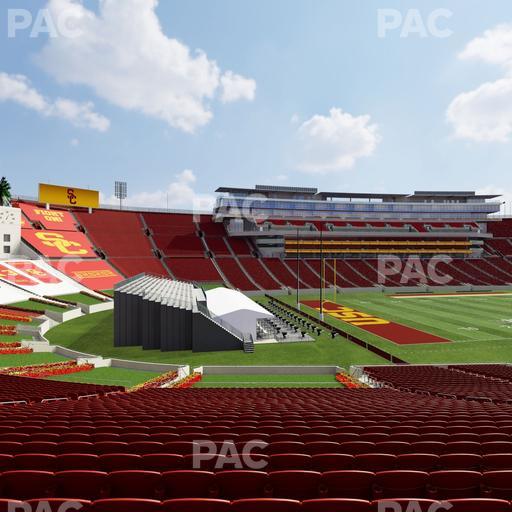 Los Angeles Memorial Coliseum - Section 126 Seat View