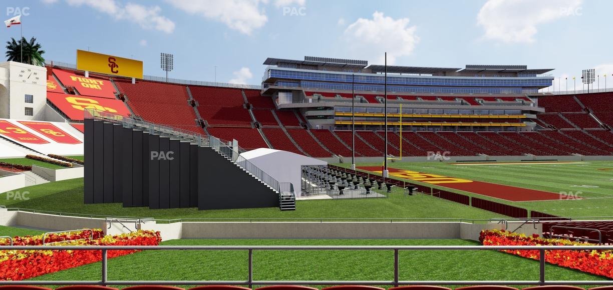 Los Angeles Memorial Coliseum - Section 126 Seat View