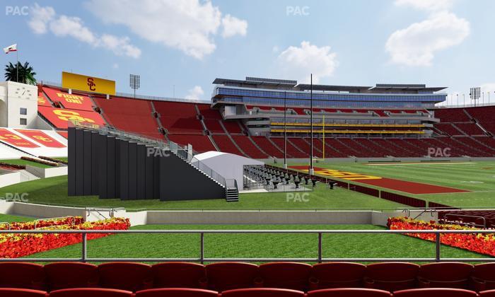Los Angeles Memorial Coliseum - Section 126 Seat View