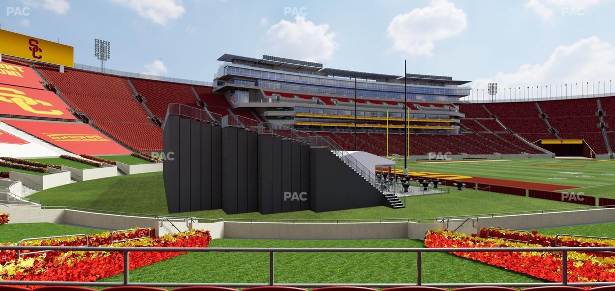 Los Angeles Memorial Coliseum - Section 127 Seat View