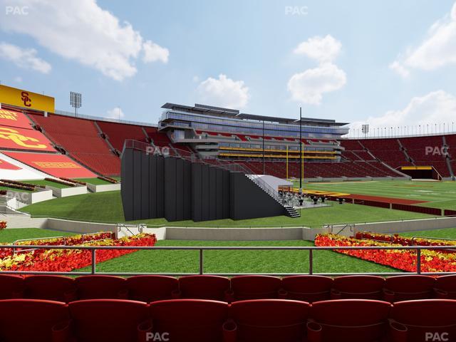 Los Angeles Memorial Coliseum - Section 127 Seat View