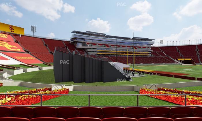 Los Angeles Memorial Coliseum - Section 127 Seat View