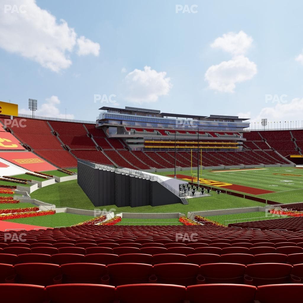Los Angeles Memorial Coliseum - Section 127 Seat View