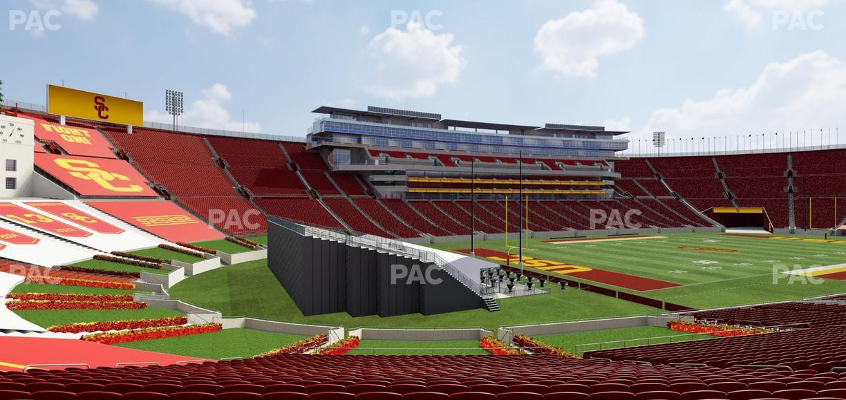 Los Angeles Memorial Coliseum - Section 127 Seat View