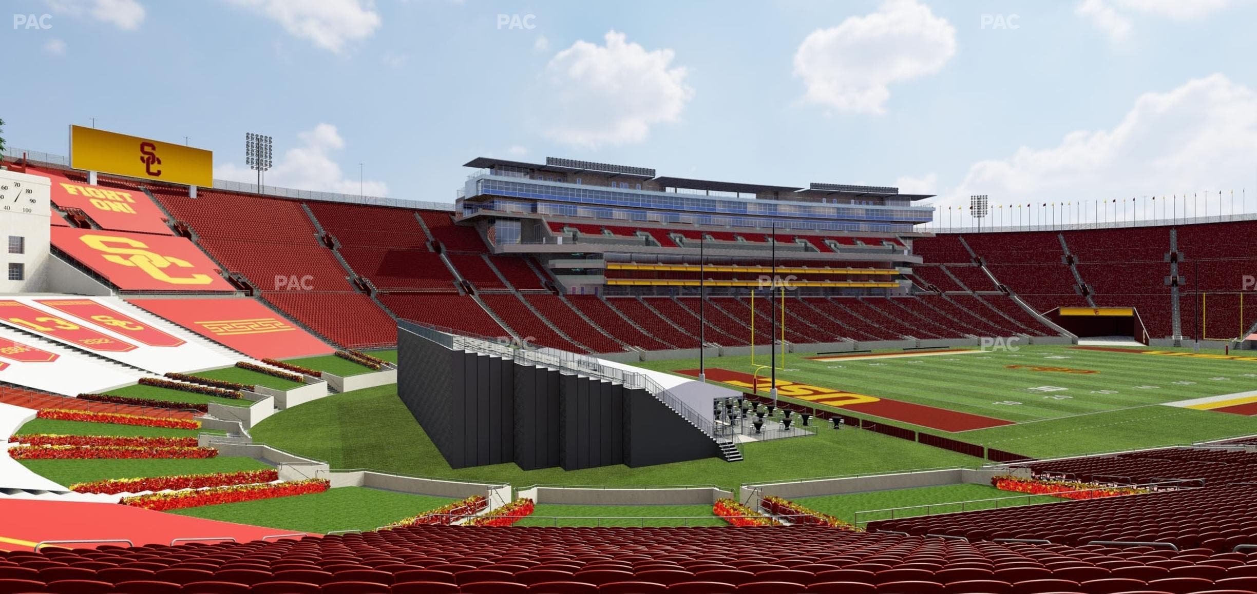 Los Angeles Memorial Coliseum - Section 127 Seat View
