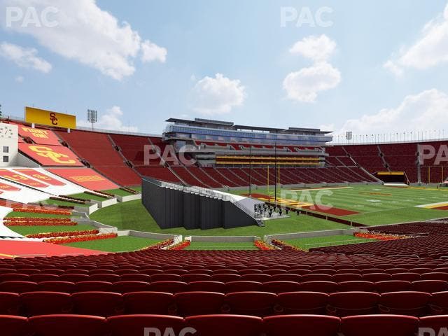 Los Angeles Memorial Coliseum - Section 127 Seat View