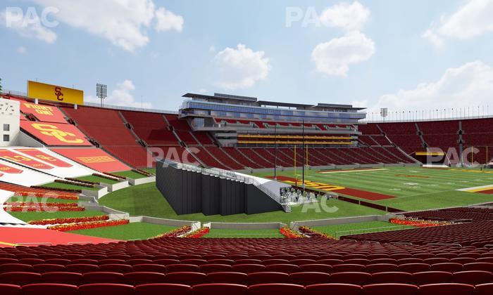 Los Angeles Memorial Coliseum - Section 127 Seat View