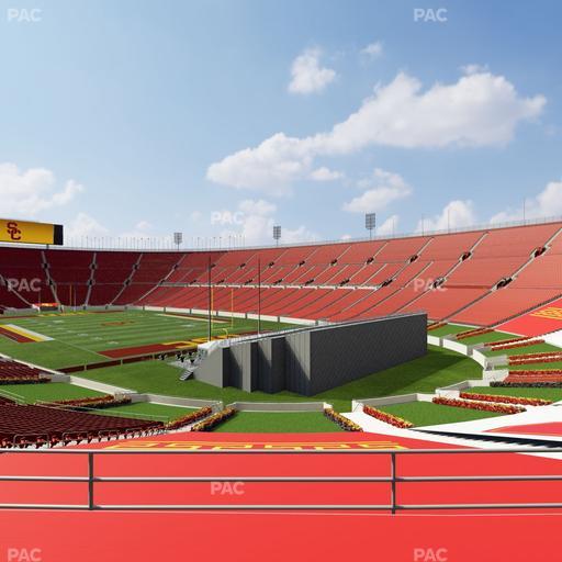 Los Angeles Memorial Coliseum - Section 200 Seat View