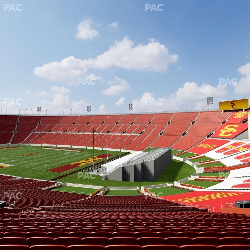 Los Angeles Memorial Coliseum - Section 201 Seat View